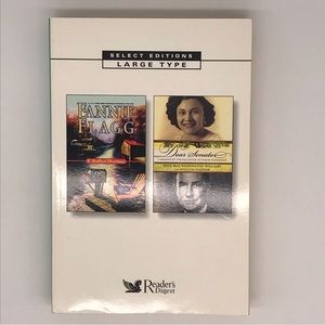 Readers Digest Large Print 2 novel A Red bird Christmas , Dear Senator